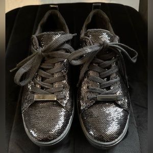 Aldo Black Sequin Shoes